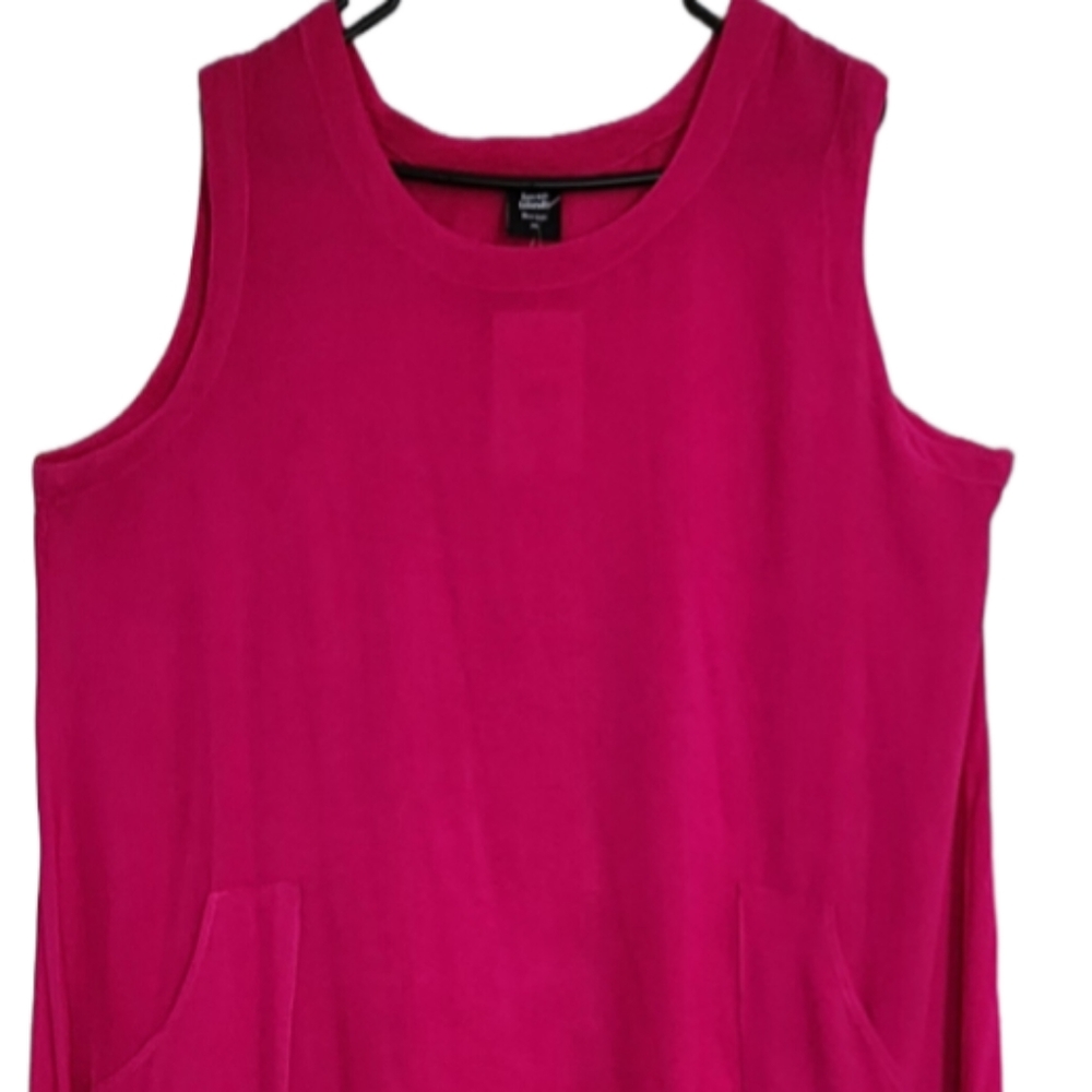 Seven Islands Sleeveless Dress Color Frushia Size 2X